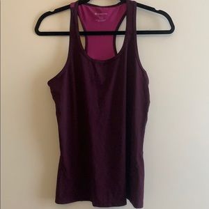 fabletics Maroon tank top